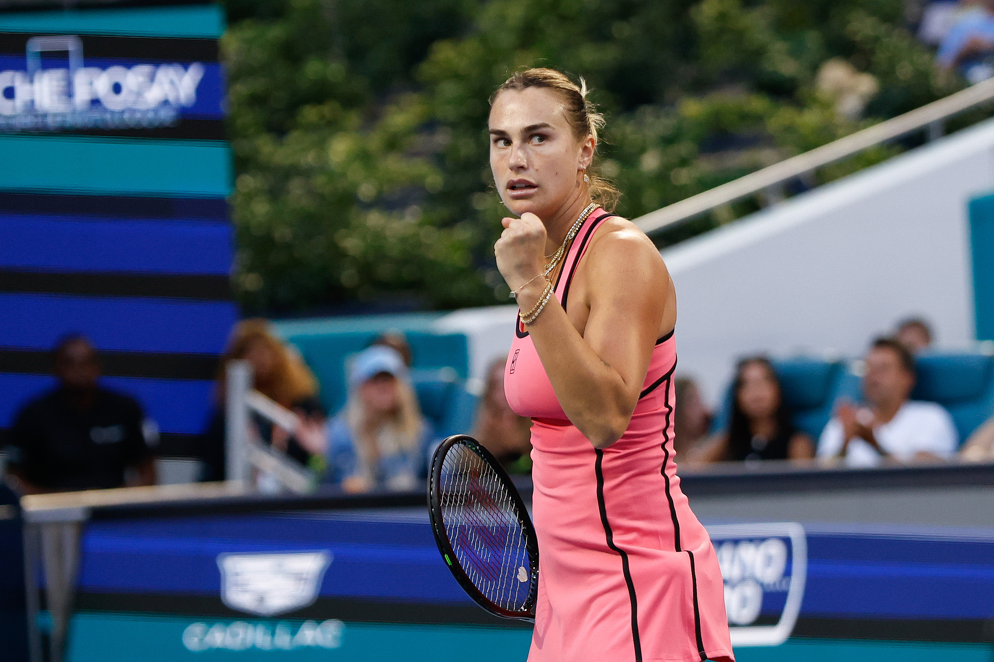 乐鱼app-萨巴伦卡2-0晋级四强 WTA迈阿密站半决赛对阵出炉